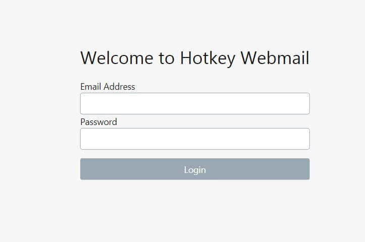 hotkey webmail login