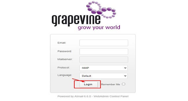 grapevine webmail login
