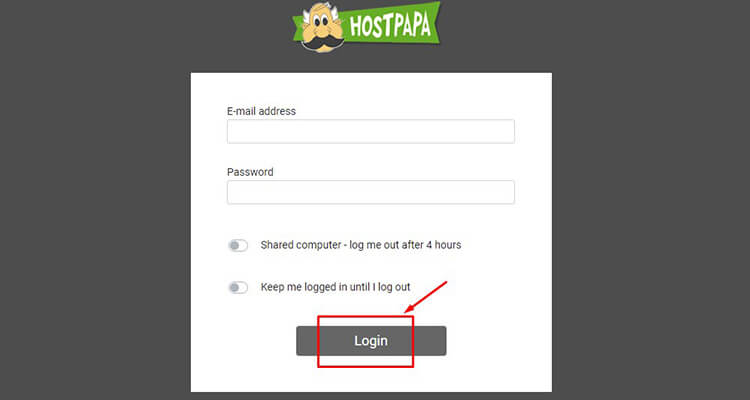 hostpapa webmail login
